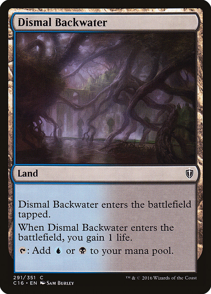 Dismal Backwater [Commander 2016] | Good Games Cannington