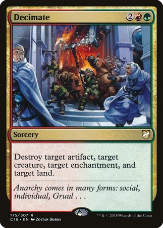Decimate [Commander 2018] | Good Games Cannington