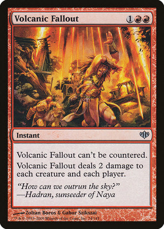 Volcanic Fallout [Conflux] | Good Games Cannington