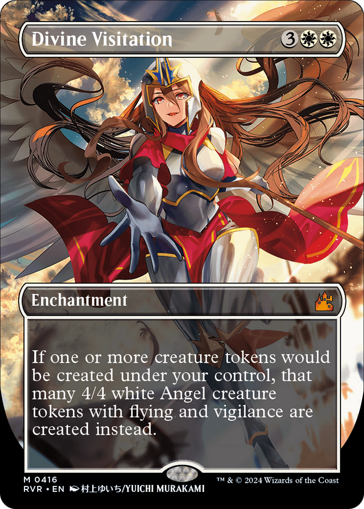 Divine Visitation (Anime Borderless) [Ravnica Remastered] | Good Games Cannington