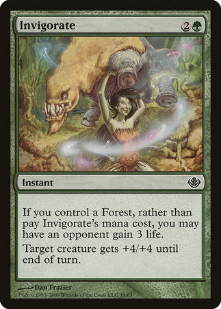 Invigorate [Duel Decks: Garruk vs. Liliana] | Good Games Cannington