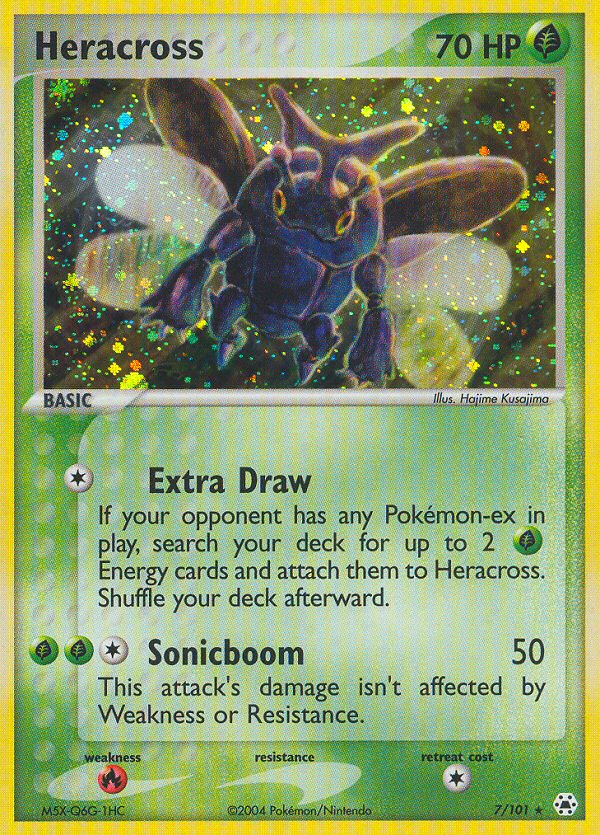Heracross (7/101) [EX: Hidden Legends] | Good Games Cannington