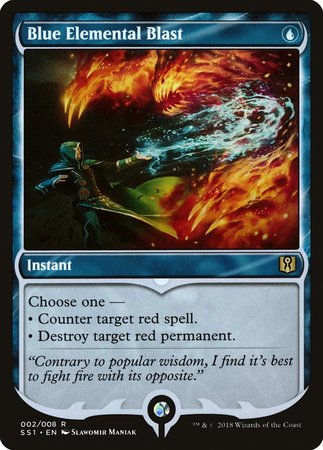 Blue Elemental Blast [Signature Spellbook: Jace] | Good Games Cannington