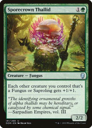 Sporecrown Thallid [Dominaria] | Good Games Cannington