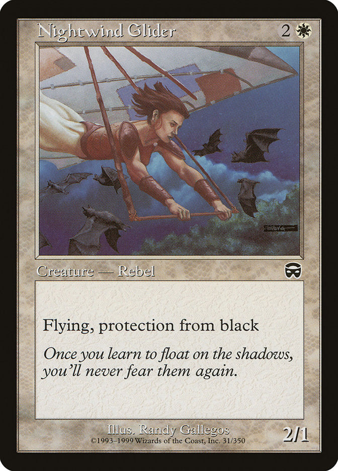 Nightwind Glider [Mercadian Masques] | Good Games Cannington
