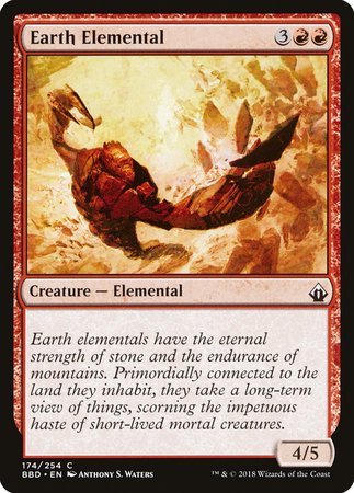 Earth Elemental [Battlebond] | Good Games Cannington