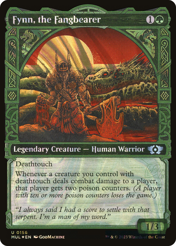 Fynn, the Fangbearer (Halo Foil) [Multiverse Legends] | Good Games Cannington