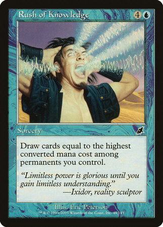 Rush of Knowledge [Scourge] | Good Games Cannington