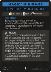 Cyber Simulacrum (Magic Minigame) [Kamigawa: Neon Dynasty Minigame] | Good Games Cannington