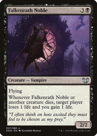 Falkenrath Noble [Duel Decks: Blessed vs. Cursed] | Good Games Cannington