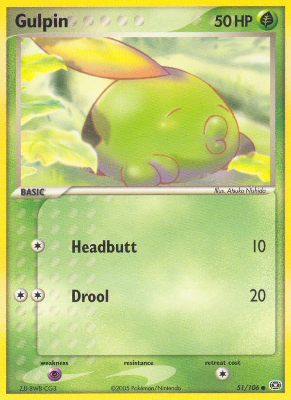 Gulpin (51/106) [EX: Emerald] | Good Games Cannington