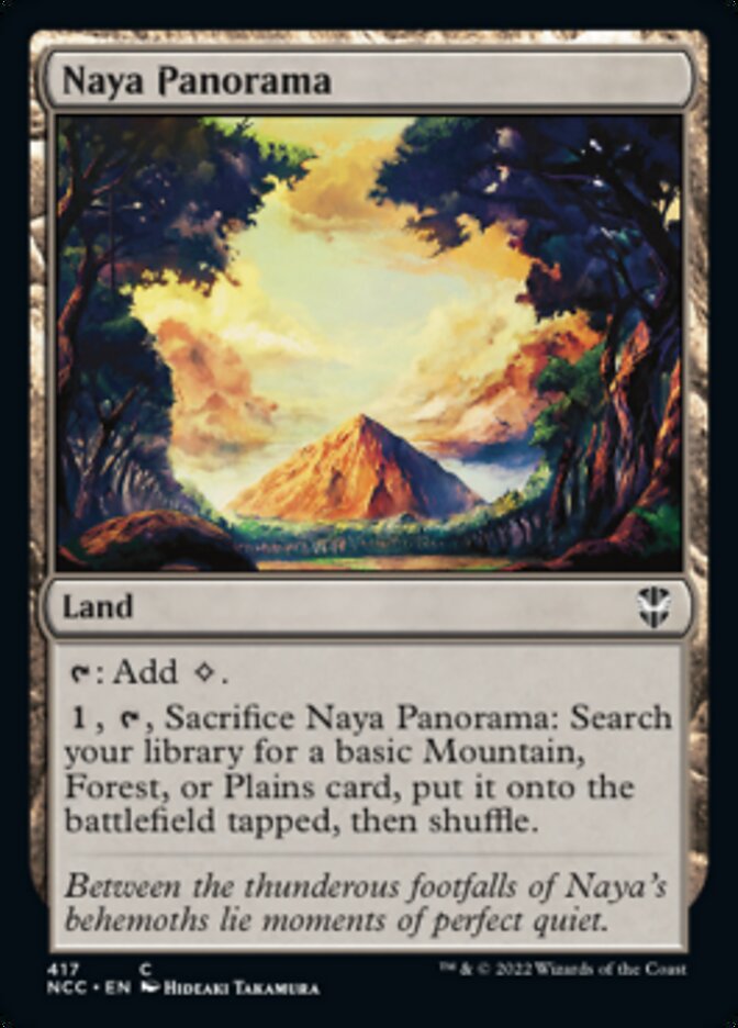 Naya Panorama [Streets of New Capenna Commander] | Good Games Cannington