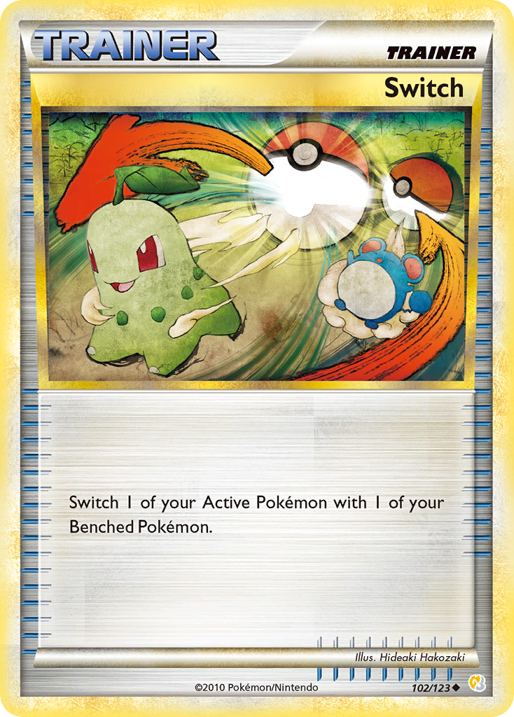 Switch (102/123) [HeartGold & SoulSilver: Base Set] | Good Games Cannington