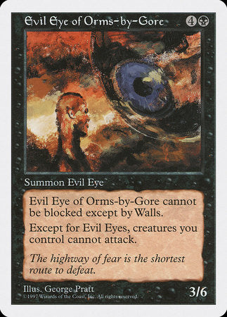 Evil Eye of Orms-by-Gore [Fifth Edition] | Good Games Cannington