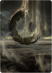 Wasteland Art Card [Zendikar Rising Art Series] | Good Games Cannington
