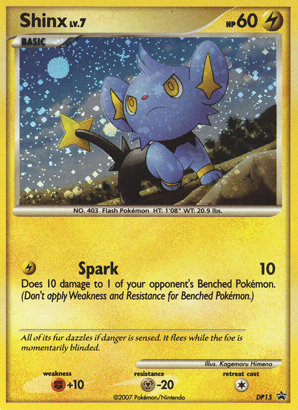 Shinx (DP15) [Diamond & Pearl: Black Star Promos] | Good Games Cannington