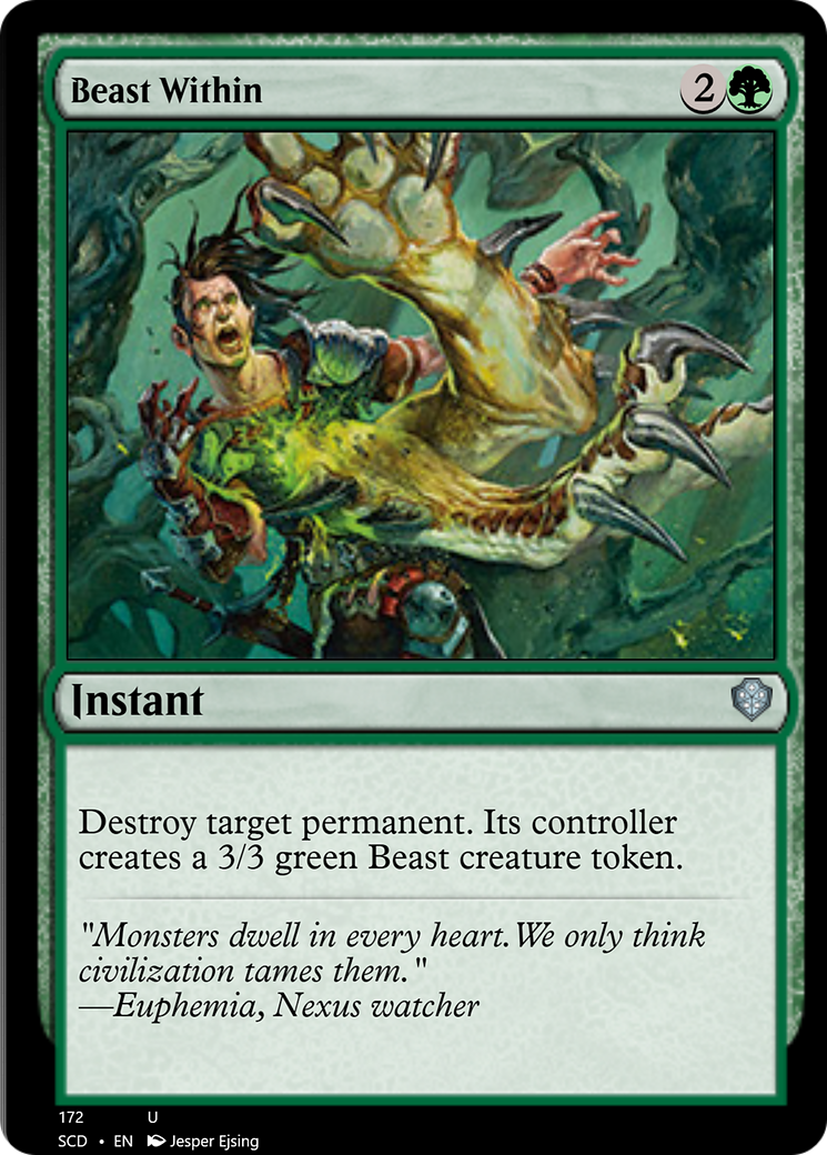 Beast Within [Starter Commander Decks] | Good Games Cannington