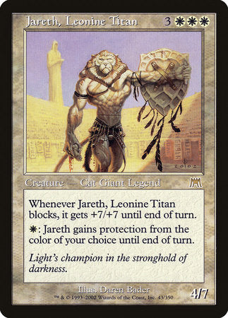 Jareth, Leonine Titan [Onslaught] | Good Games Cannington