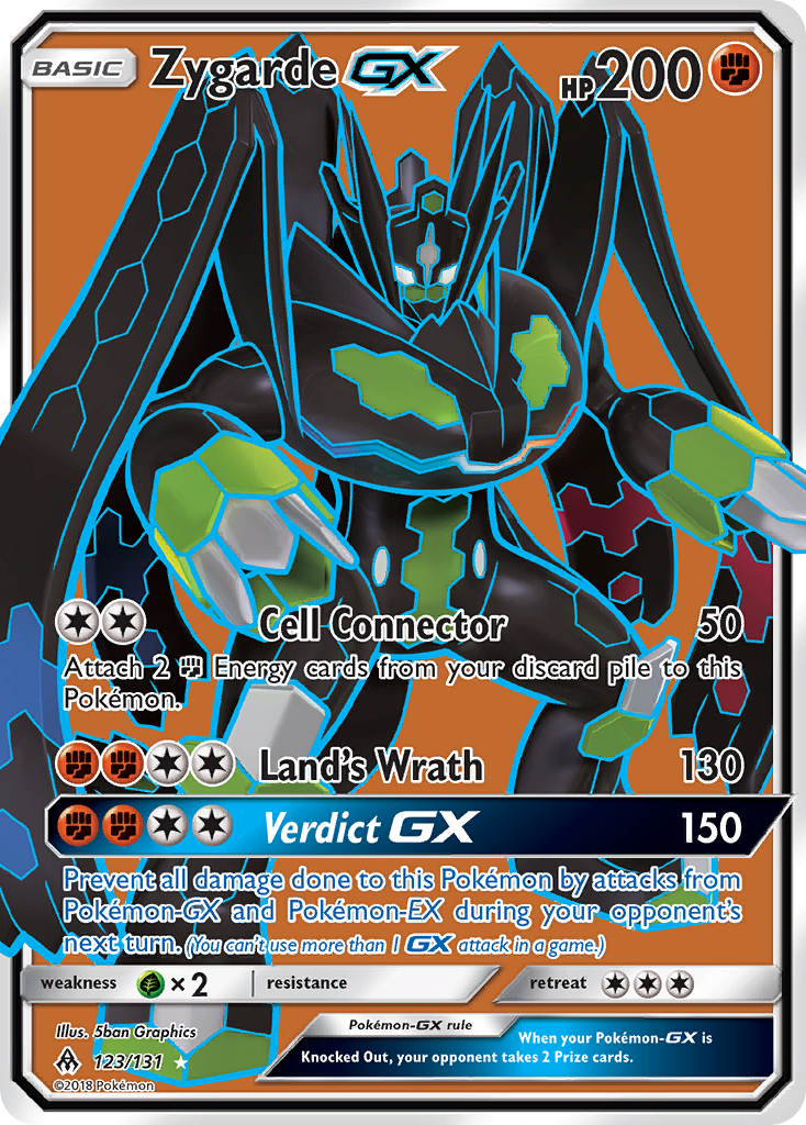 Zygarde GX (123/131) [Sun & Moon: Forbidden Light] | Good Games Cannington