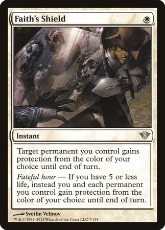 Faith's Shield [Dark Ascension] | Good Games Cannington