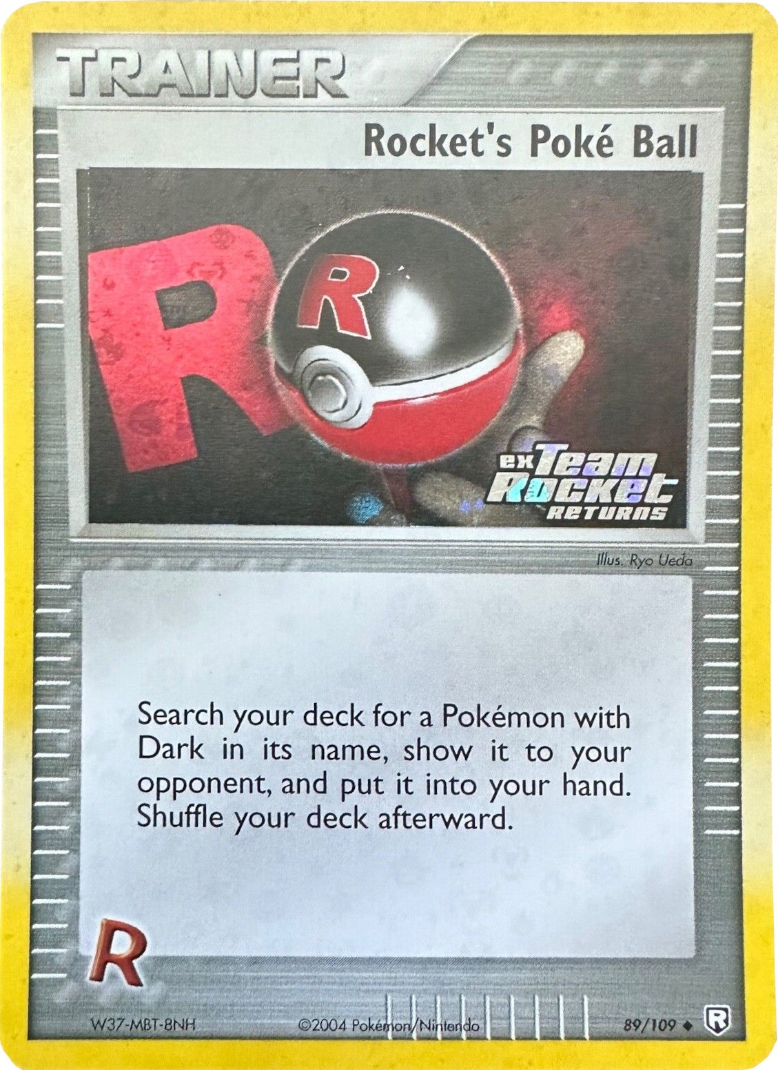 Rocket's Poke Ball (89/109) (Stamped) [EX: Team Rocket Returns] | Good Games Cannington