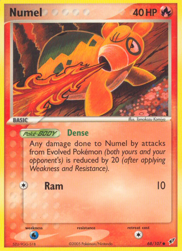 Numel (68/107) [EX: Deoxys] | Good Games Cannington