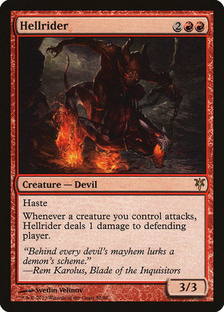 Hellrider [Duel Decks: Sorin vs. Tibalt] | Good Games Cannington