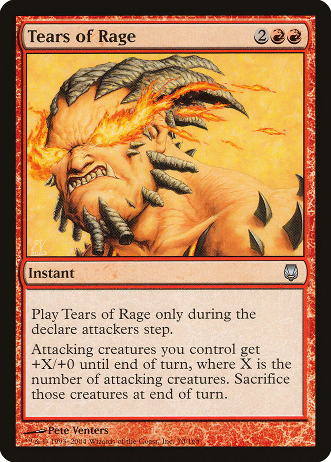 Tears of Rage [Darksteel] | Good Games Cannington