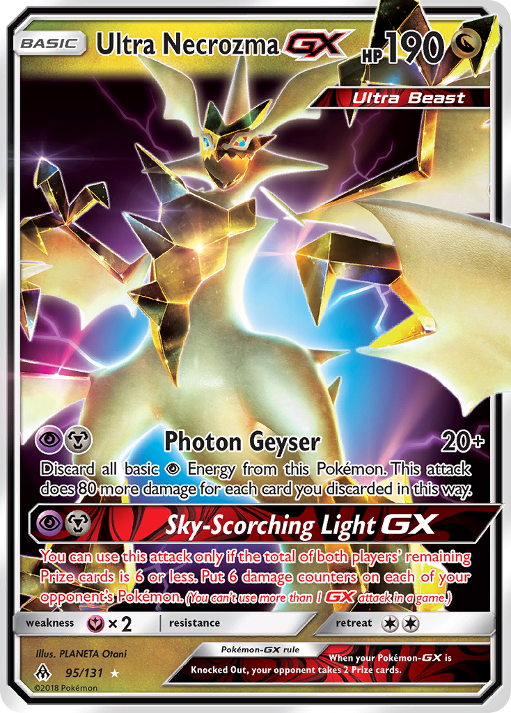 Ultra Necrozma GX (95/131) [Sun & Moon: Forbidden Light] | Good Games Cannington