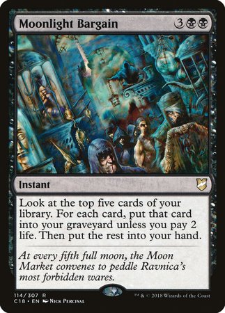 Moonlight Bargain [Commander 2018] | Good Games Cannington