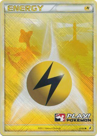 Lightning Energy (91/95) (Play Pokemon Promo) [HeartGold & SoulSilver: Call of Legends] | Good Games Cannington