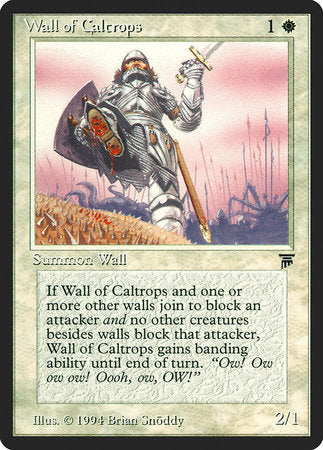 Wall of Caltrops [Legends] | Good Games Cannington