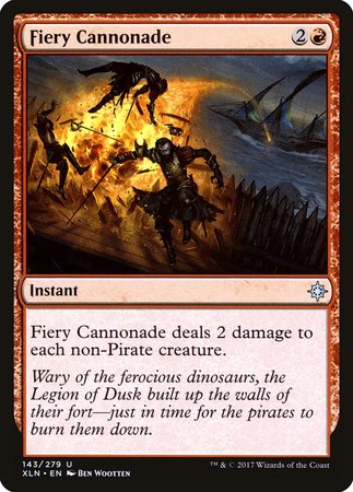 Fiery Cannonade [Ixalan] | Good Games Cannington