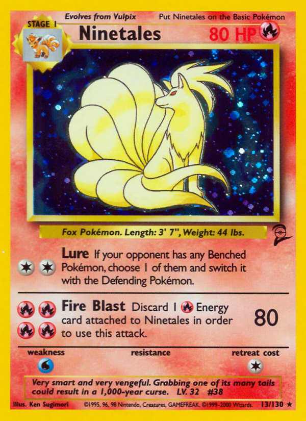 Ninetales (13/130) [Base Set 2] | Good Games Cannington
