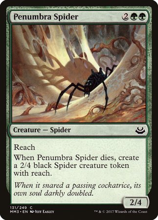 Penumbra Spider [Modern Masters 2017] | Good Games Cannington