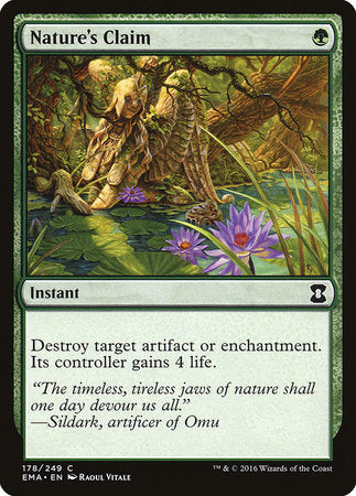 Nature's Claim [Eternal Masters] | Good Games Cannington
