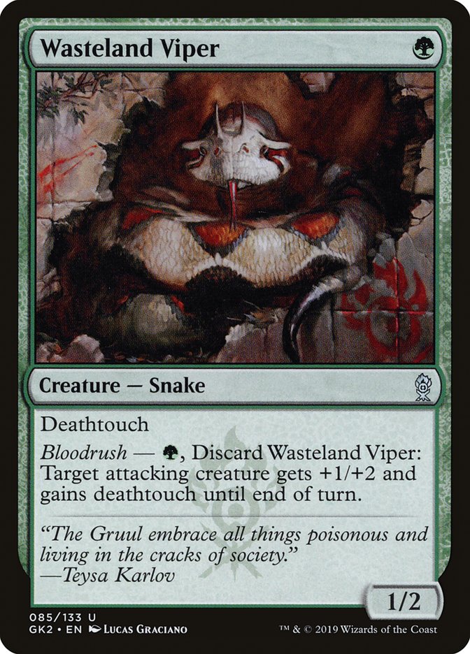 Wasteland Viper [Ravnica Allegiance Guild Kit] | Good Games Cannington