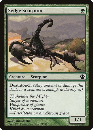 Sedge Scorpion [Theros] | Good Games Cannington