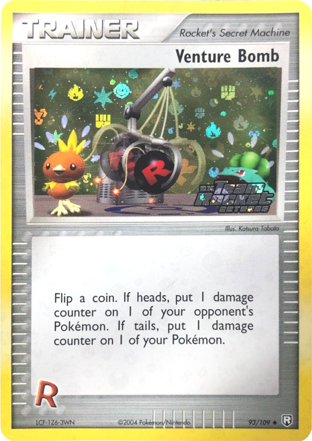 Venture Bomb (93/109) (Stamped) [EX: Team Rocket Returns] | Good Games Cannington