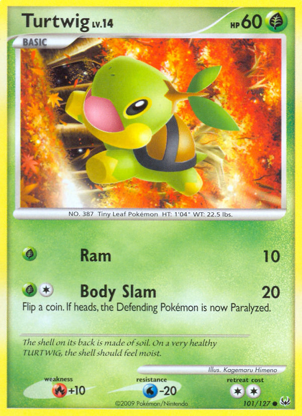 Turtwig (101/127) [Platinum: Base Set] | Good Games Cannington