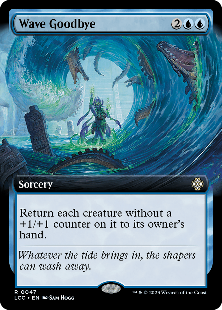 Wave Goodbye (Extended Art) [The Lost Caverns of Ixalan Commander] | Good Games Cannington