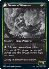 Weaver of Blossoms // Blossom-Clad Werewolf [Innistrad: Double Feature] | Good Games Cannington