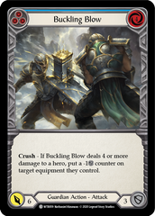 Buckling Blow (Blue) [U-WTR059] (Welcome to Rathe Unlimited)  Unlimited Rainbow Foil | Good Games Cannington
