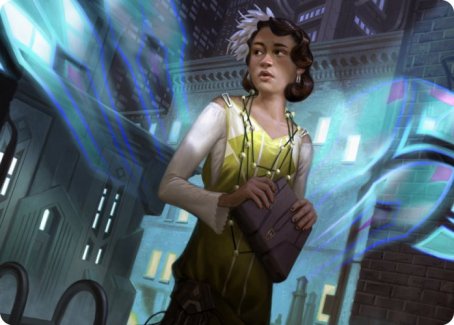 Giada, Font of Hope 1 Art Card [Streets of New Capenna Art Series] | Good Games Cannington
