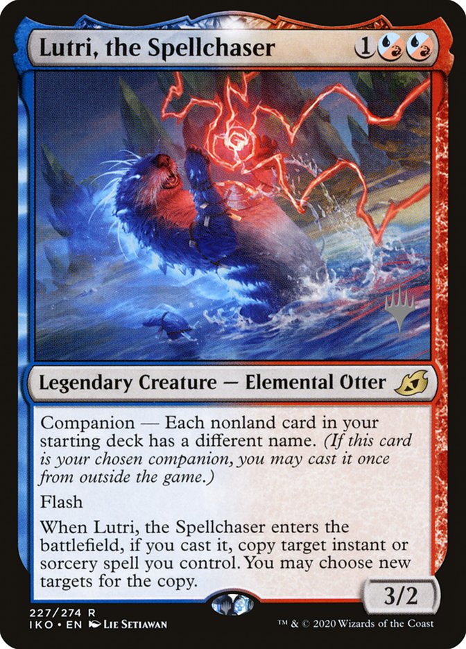 Lutri, the Spellchaser (Promo Pack) [Ikoria: Lair of Behemoths Promos] | Good Games Cannington