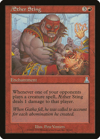 Aether Sting [Urza's Destiny] | Good Games Cannington