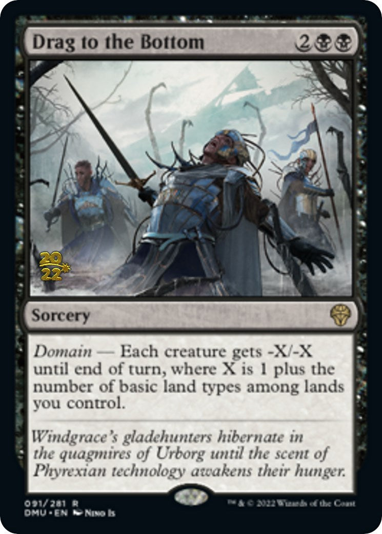 Drag to the Bottom [Dominaria United Prerelease Promos] | Good Games Cannington