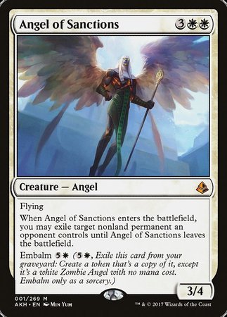 Angel of Sanctions [Amonkhet] | Good Games Cannington