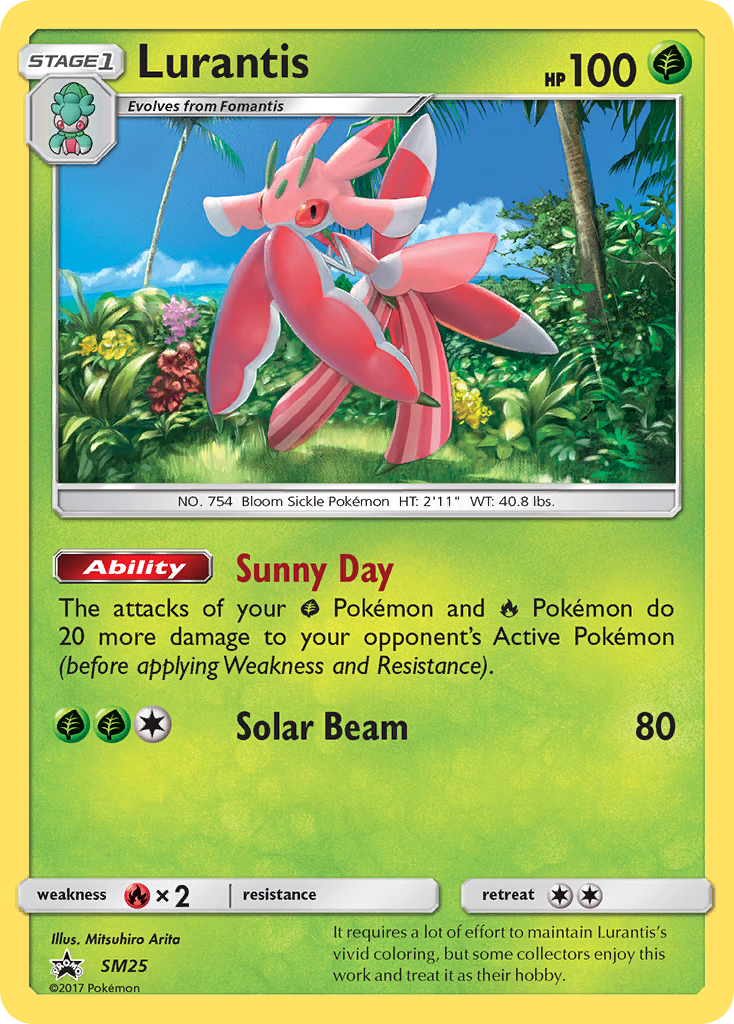 Lurantis (SM25) [Sun & Moon: Black Star Promos] | Good Games Cannington