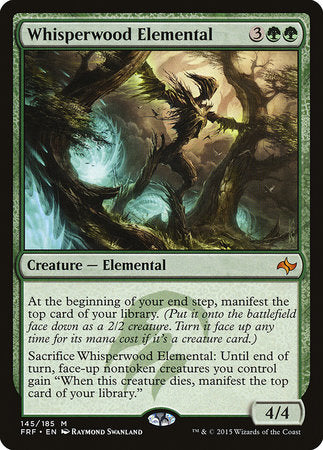 Whisperwood Elemental [Fate Reforged] | Good Games Cannington